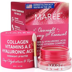 MAREE Lip Mask with Hyaluronic Acid & Coconut Oil